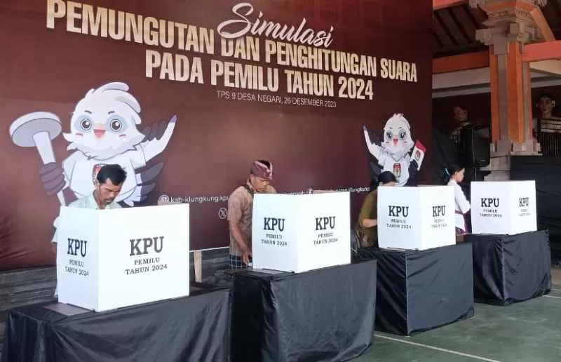 Mengikuti Gelar Acara Simulasi KPUD Klungkung (2): Perlu Latihan Untuk ...