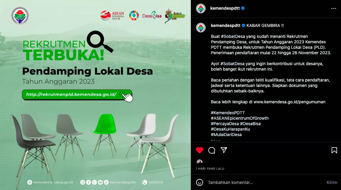 Calon Pendaftar Wajib Tahu! Segini Besaran Gaji Pendamping Lokal Desa ...