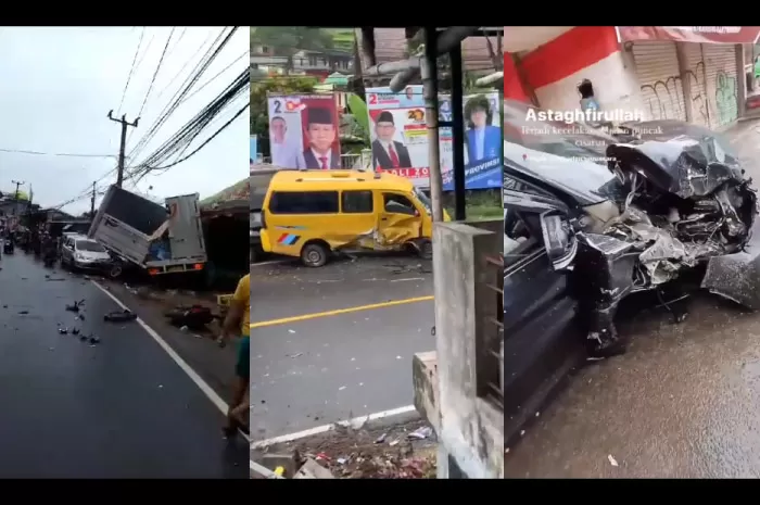 Tabrakan Beruntun Di Puncak Bogor Libatkan Banyak Kendaraan, Satu Rumah ...