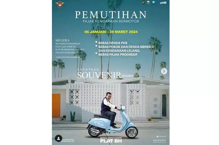 Masih Ada Waktu! Provinsi Ini Gelar Program Pemutihan Pajak Kendaraan ...