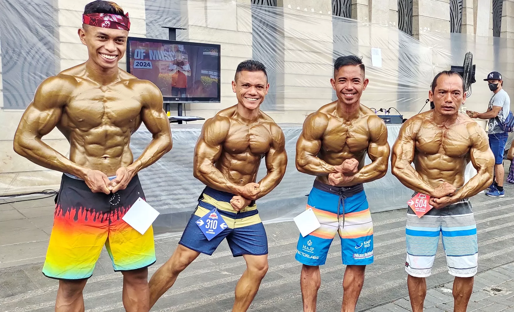 Atlet Binaraga Bangkalan Raih Dua Trofi Dalam Event Body Contest