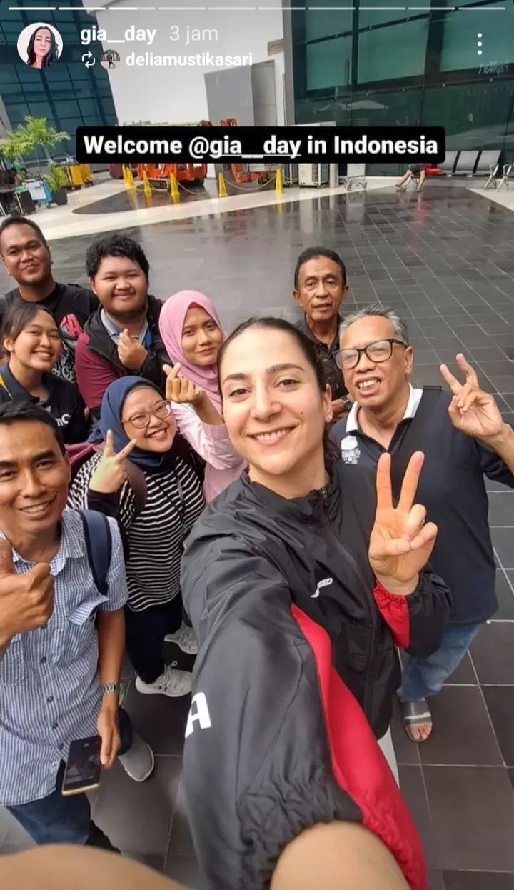 Rekan Satu Tim Megawati Hangestri di Red Sparks, Giovanna Milana alias Gia  Sudah Tiba di Indonesia, Begini Responnya - Radar Jember