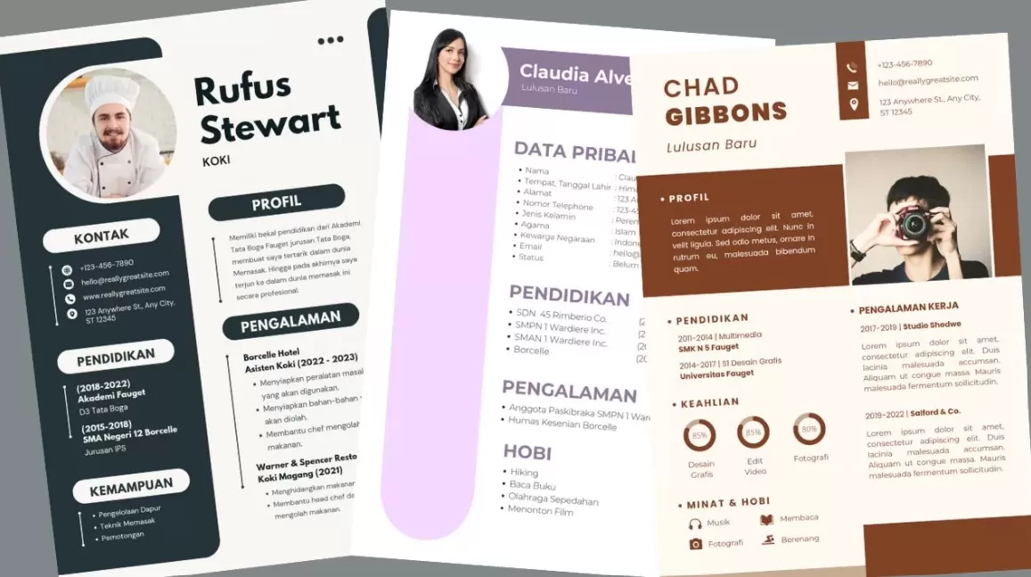 Desain Cv Menarik Pakai Canva Begini Caranya Radar Madiun