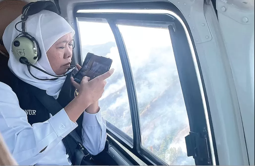 Pemadaman Karhutla Di Jatim Pakai Helikopter: Gunung Arjuno Teratasi ...