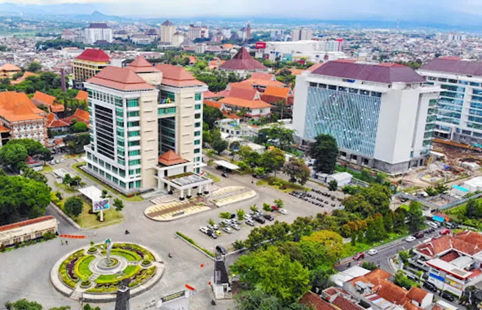 Universitas Negeri Malang dari atas. (Universitas Negeri Malang)