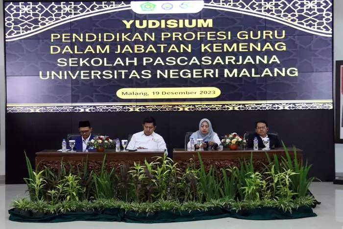 Yudisium PPG Daljab Kemenag Sekolah Pascasarjana Universitas Negeri Malang (UM for Radar Malang)