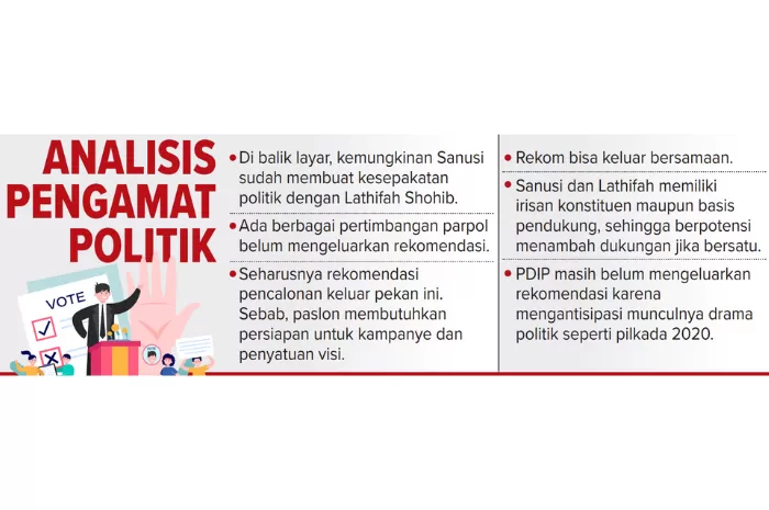 Infografik Analisis Pengamat Politik