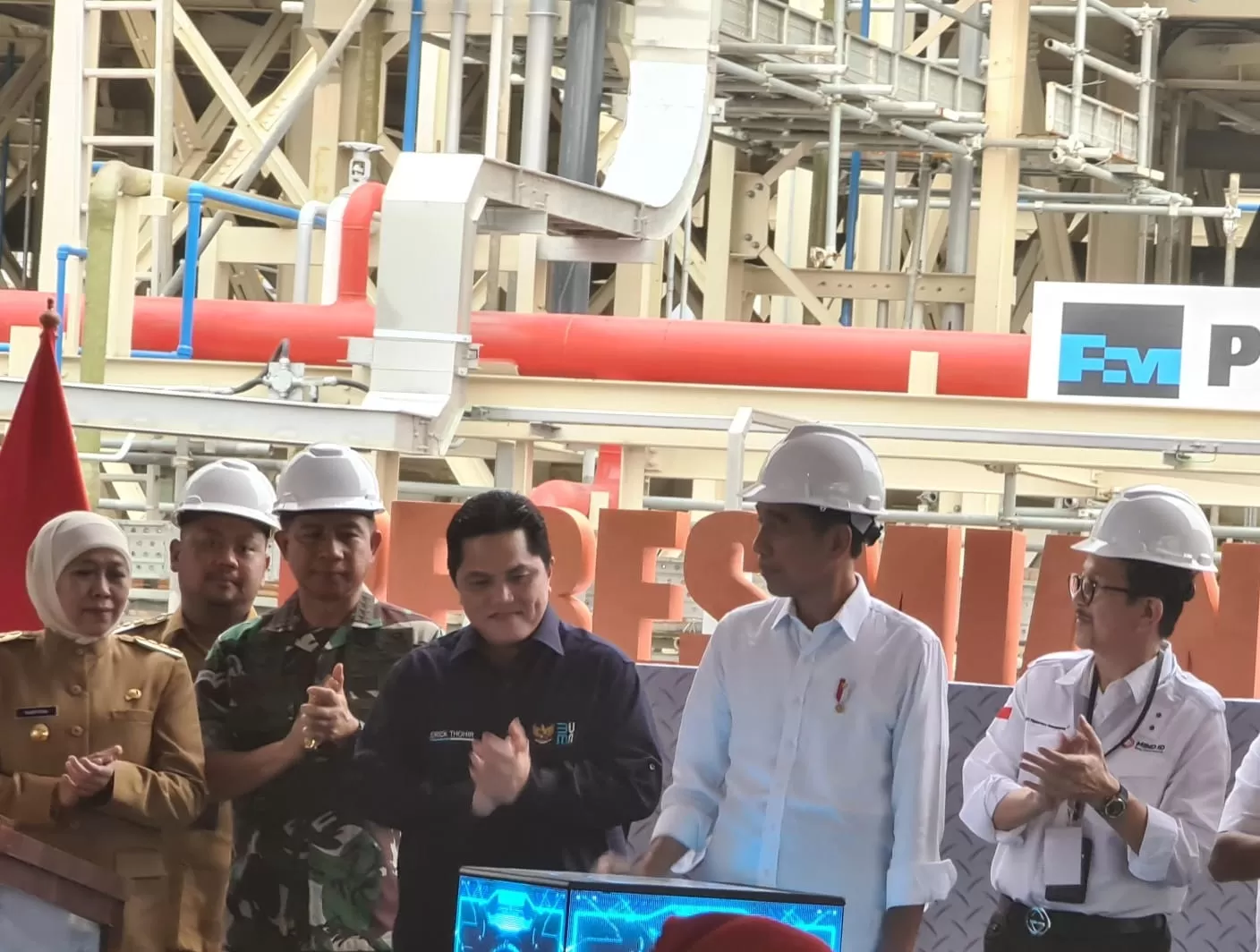 Resmikan Ekspansi PT Smelting Di Gresik, Presiden Jokowi Optimistis ...