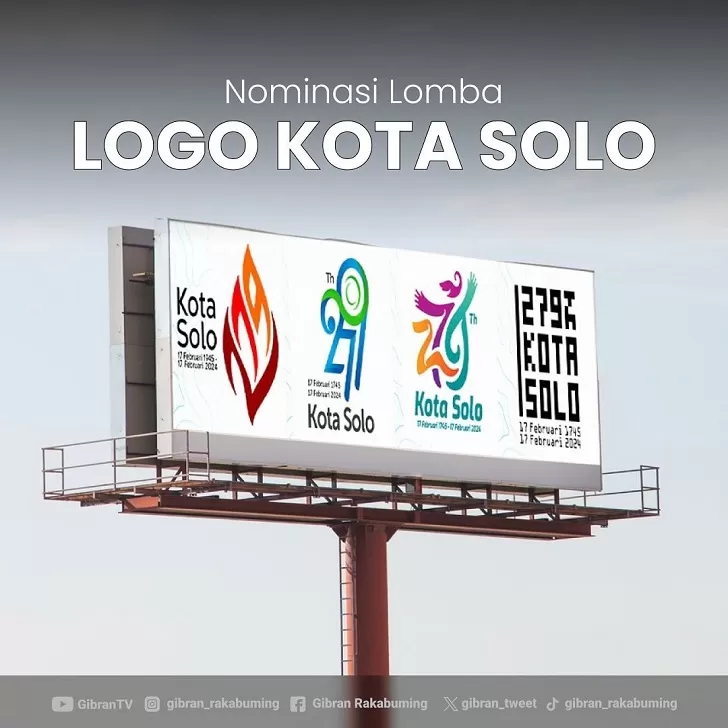 Empat Logo Hari Jadi Kota Solo Masuk Nominasi, Ada Yang Seperti Api ...