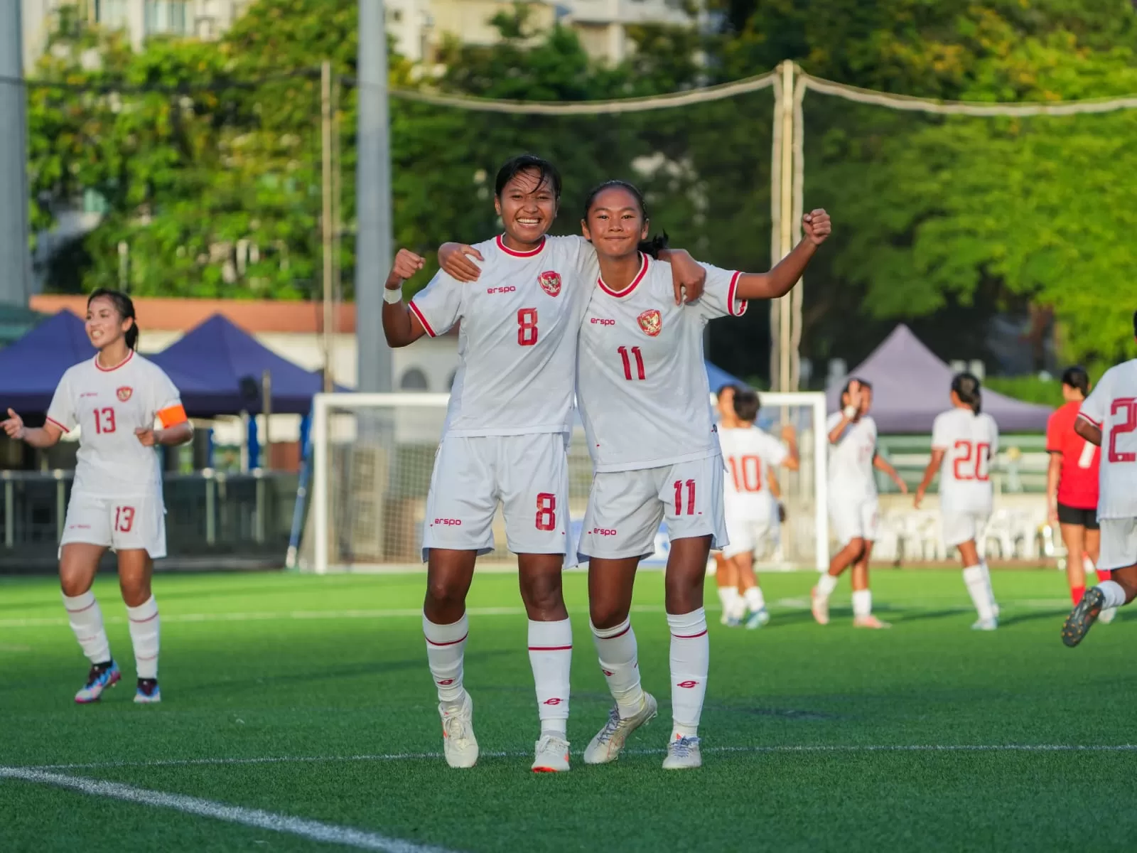 Sepakbola Wanita Indonesia vs Singapura