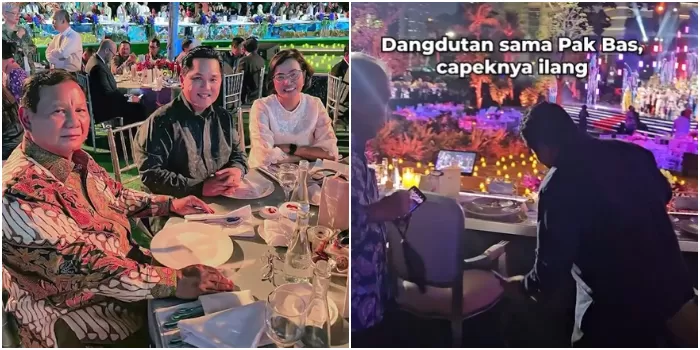 Momen Erick Thohir Nyanyi Dan Dangdutan Bareng Prabowo Hingga Pak Bas Di Gala Dinner KTT ASEAN