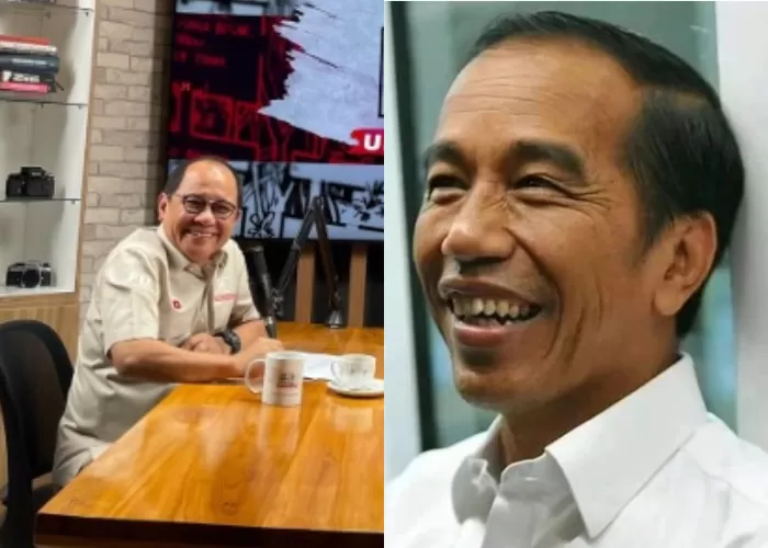 Potret Akbar Faizal dan Jokowi. (Kolase foto Instagram.com/@akbarfaizal68 dan @keluarga.jokowii)