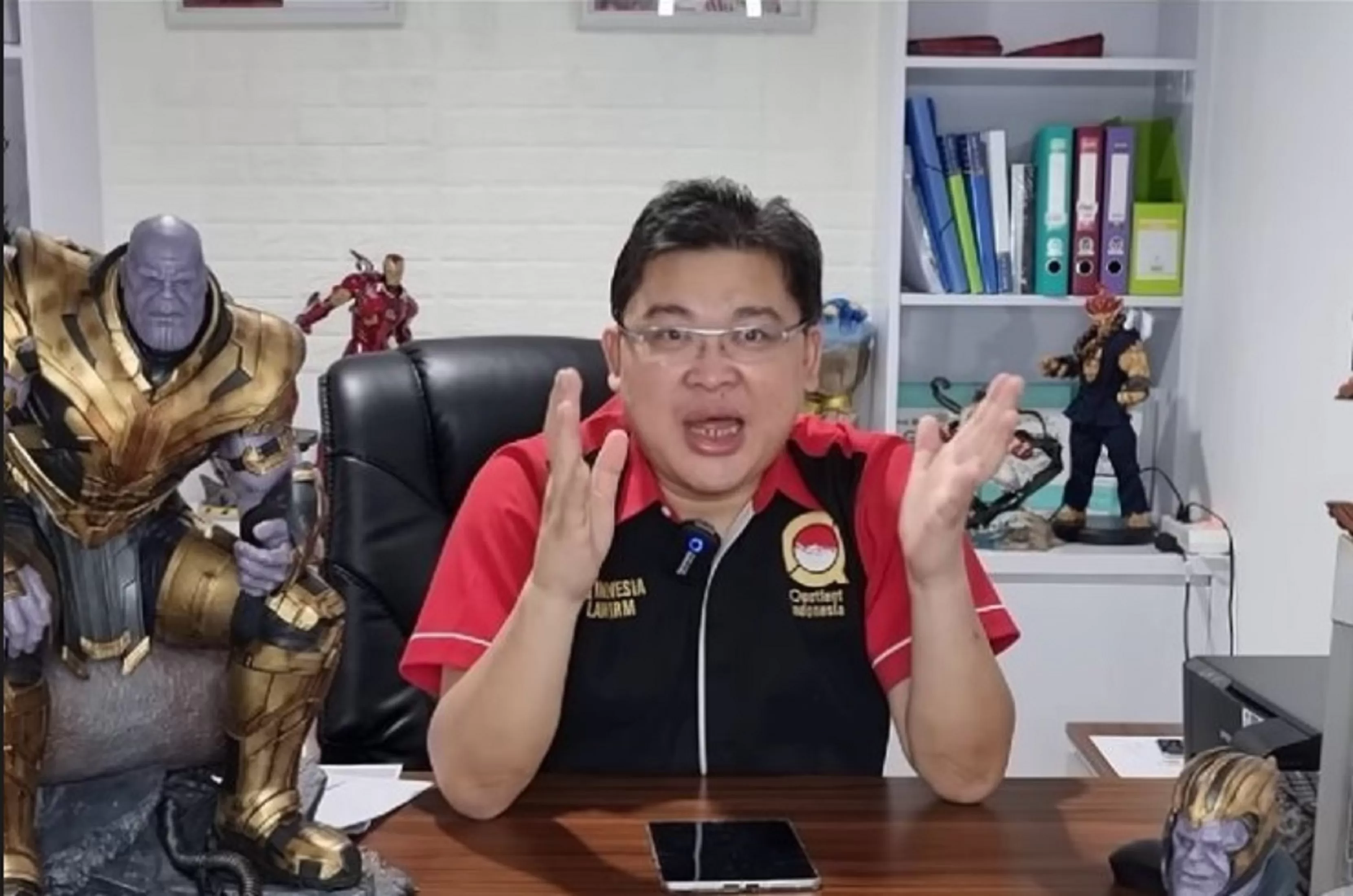 Potret Alvin Lim, pengacara kontroversial. (Tangkapan layar YouTube.com/Quotient TV)