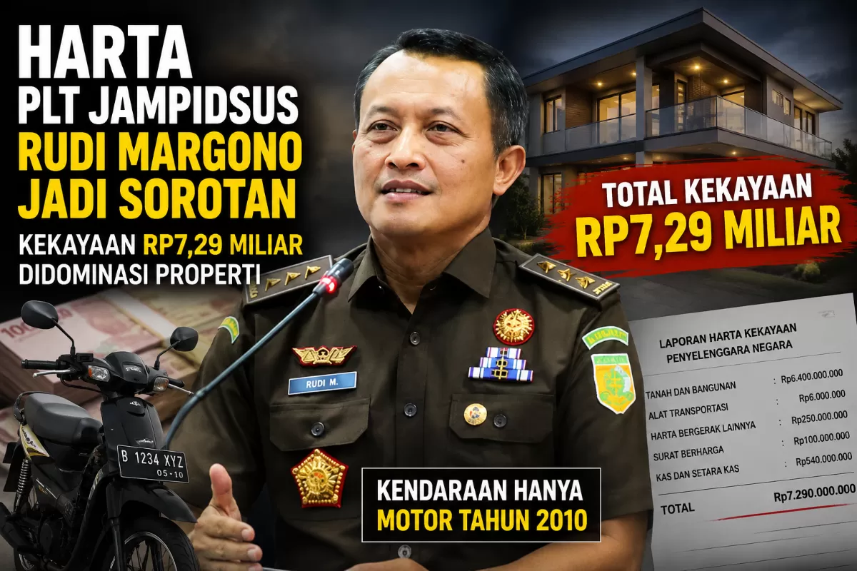 Fakta LHKPN Plt Jampidsus: Harta Rp7,2 Miliar, Tapi Kendaraan Mewah? Cuma Motor Honda Rp5 Juta!