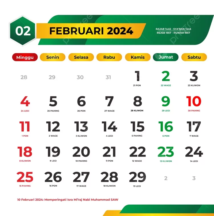 Jadwal Hari Libur Dan Cuti Bersama Bulan Februari 2024, Dari Imlek ...