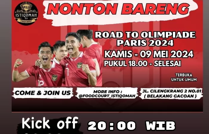 Info Lokasi Nobar Timnas Indonesia Vs Guinea U Di Bandung Ini