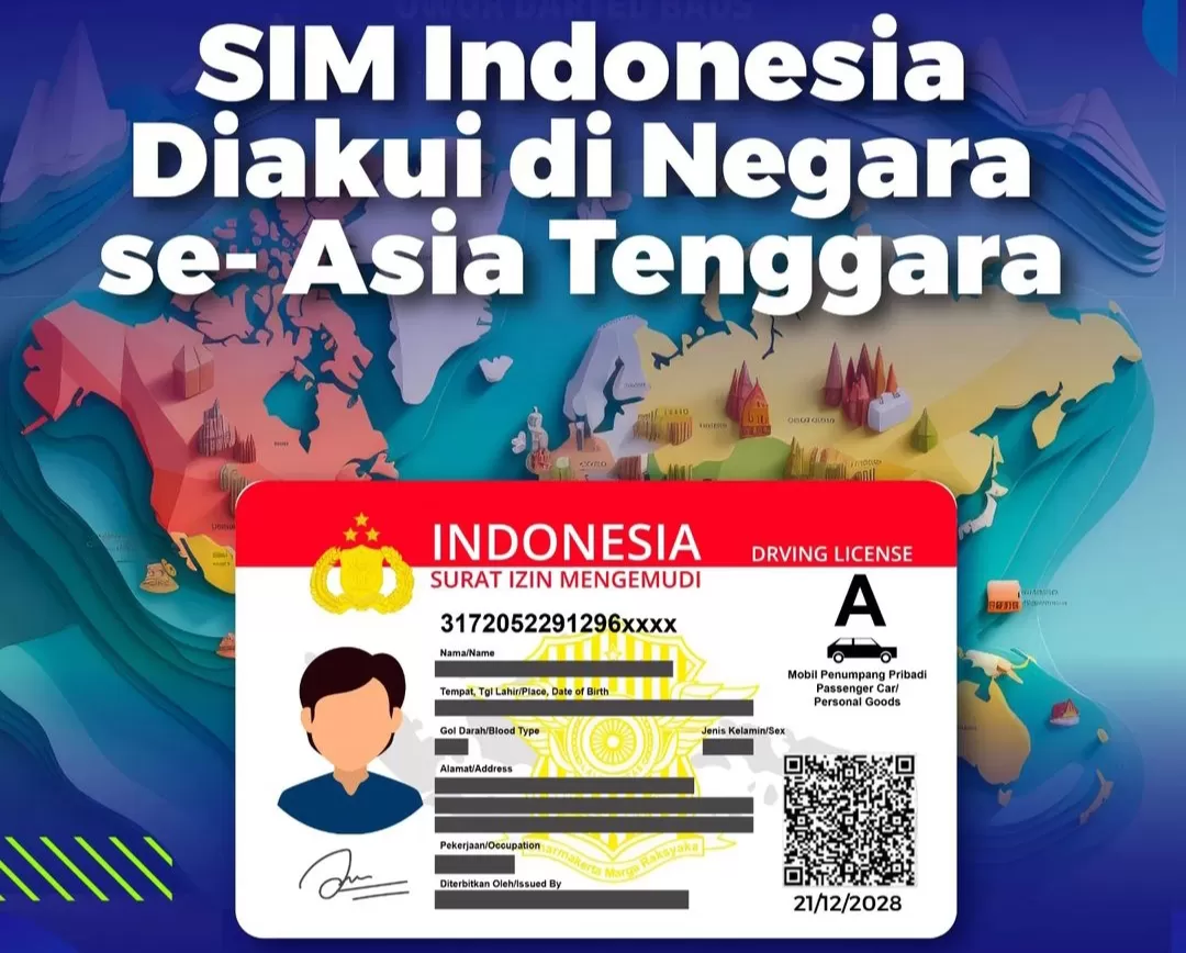 SIM Indonesia Tahun Depan Berlaku Di Asia Tenggara, Ini Negara ...