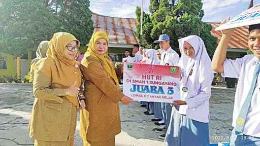 SMA Negeri 1 Sungayang, Mendulang Emas Bersama Walas - Padek Jawapos