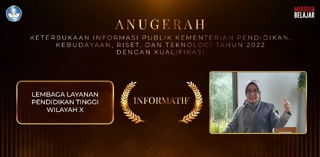 LLDIKTI Wilayah X Raih Predikat Informatif Di Lingkungan ...