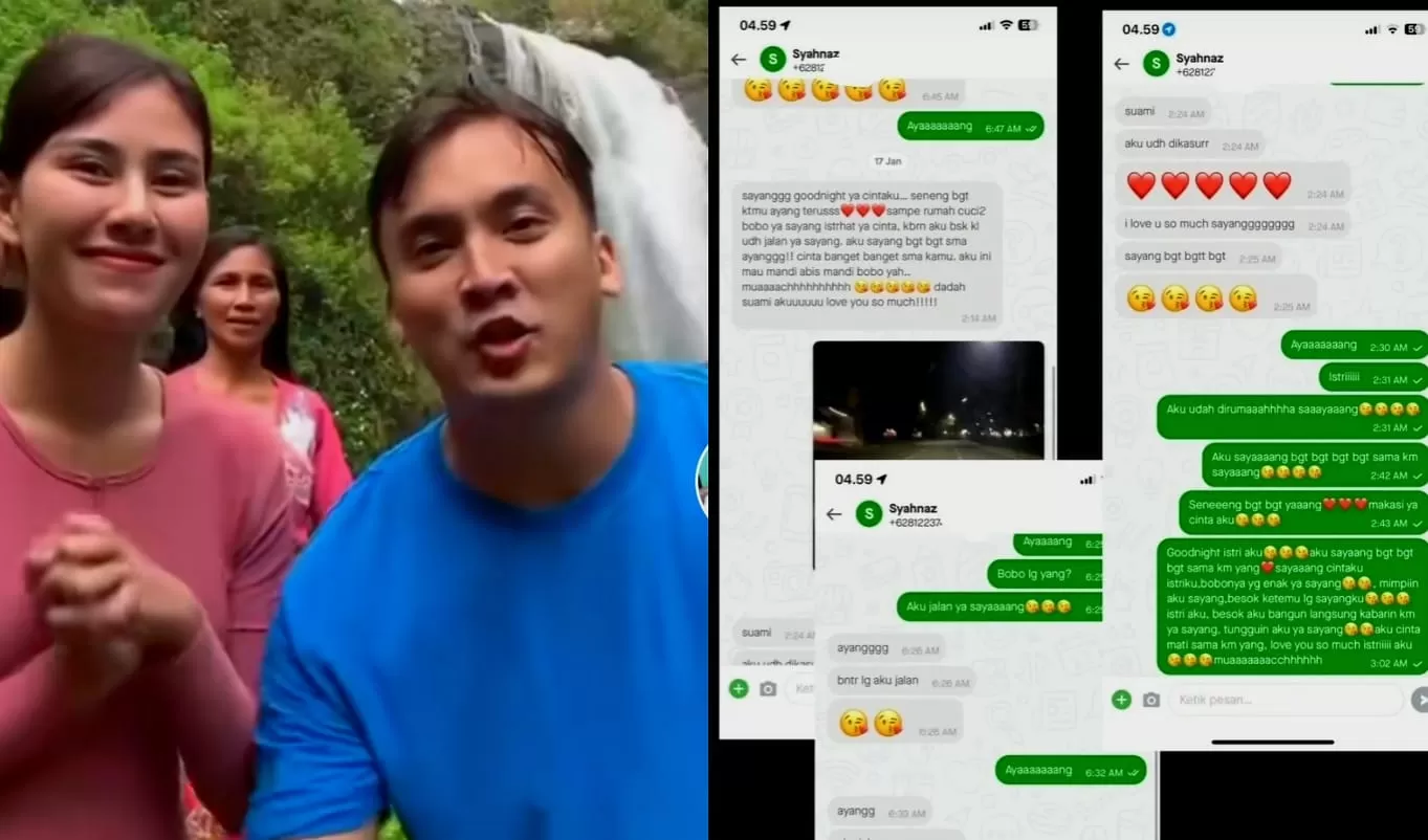 Gunakan Chat Aplikasi Gojek Untuk Selingkuh Syahnaz Dan Rendy Menyapa