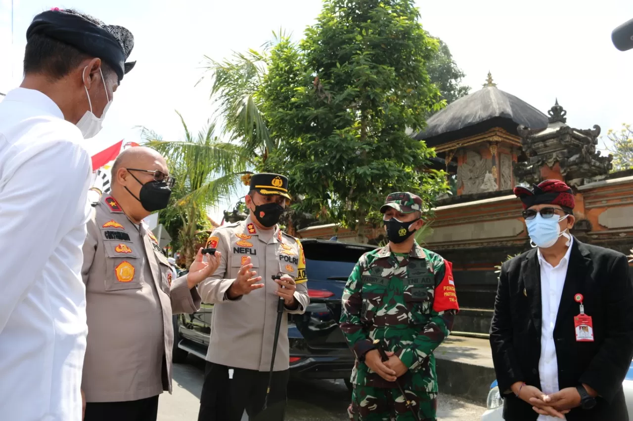 Kampung Tertib Lalu Lintas Di Sanggulan Dinilai Korlantas Polri - Pos Bali