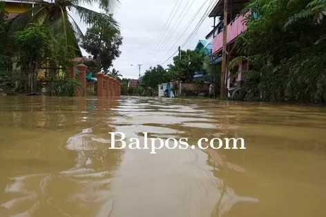 PARAH:Kawasan Beler, salah satu wilayah di Balikpapan yang sering dilanda banjir. ISTIMEWA/BALIKPAPAN POS