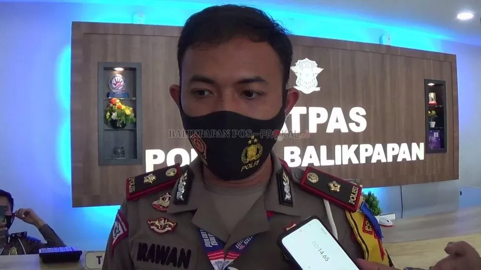 Kasatlantas Polresta Balikpapan, Kompol Irawan Setyono.