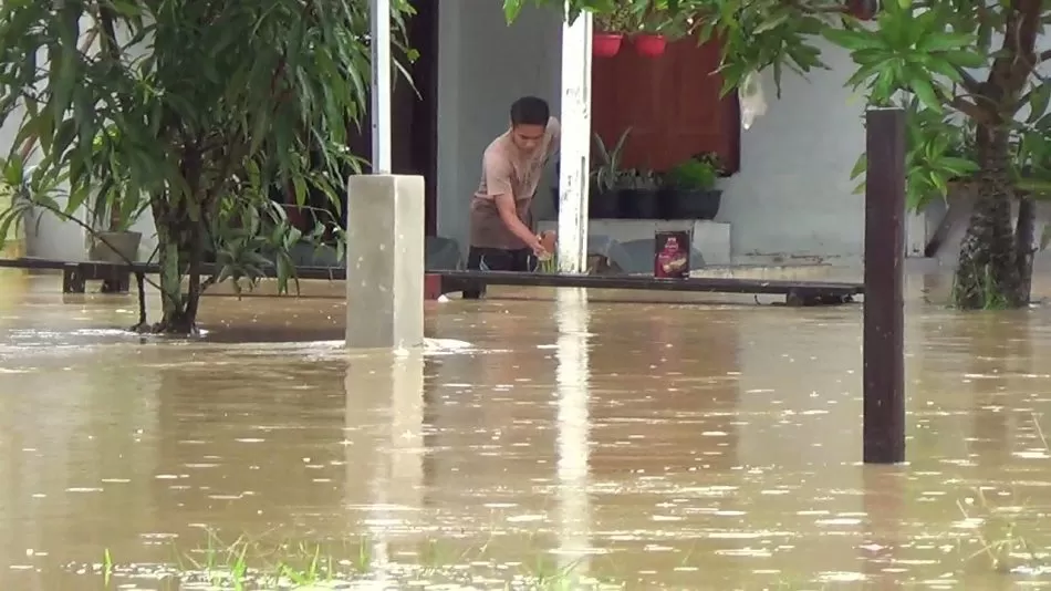 Banjir di Balikpapan.