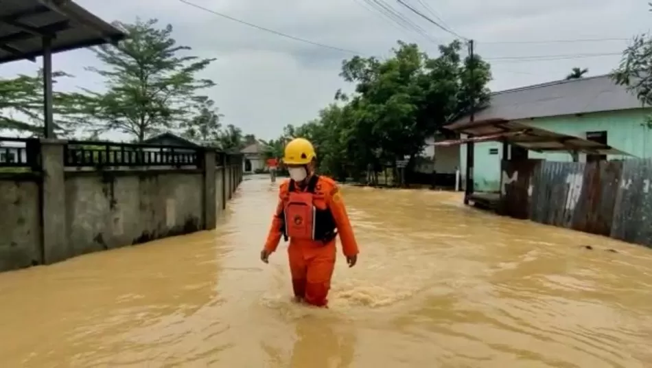 Banjir di Balikpapan.