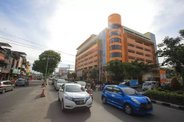 Kawasan pusat kota Balikpapan.