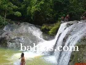 DOYAM GERIGU: Objek wisata alam air terjun Doyam Gerigu yang berada di Desa Semuntai. (IST)