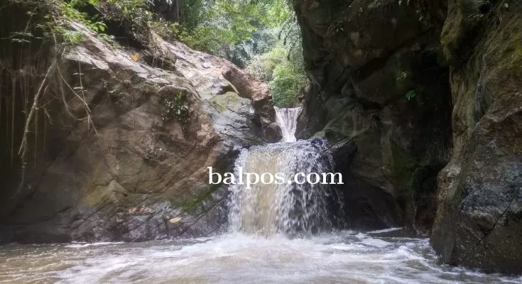 WISATA: Obyek wisata air terjun Riam Beangin 7 Bidadari yang berada di Desa Muara Langon, Kecamatan Muara Komam