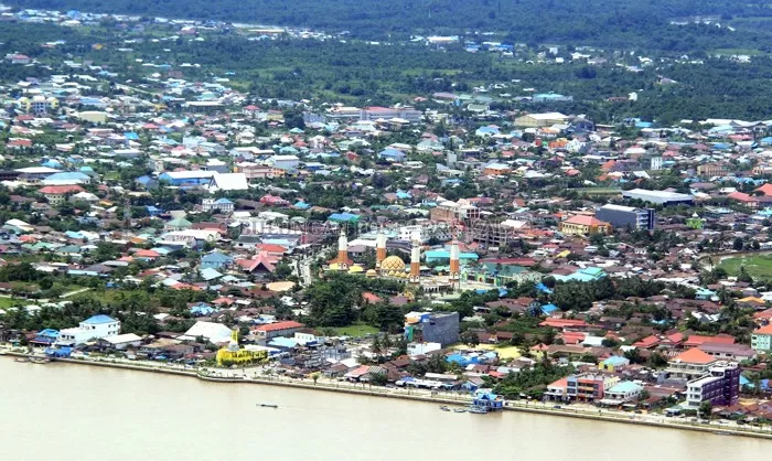 Kota Tanjung Selor, di Bulungan, Kaltara.