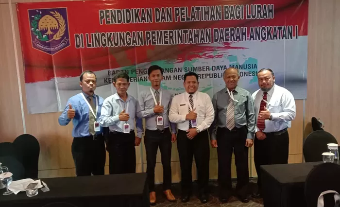TINGKATKAN KOMPETENSI: Tingkatkan pelayanan kepada masyarakat, enam lurah di Kecamatan Tanjung Redeb ikuti diklat yang dilaksanakan DPSDM Kemendagri.