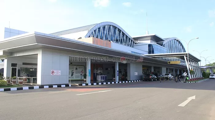 LAKUKAN PENUNDAAN: UPBU Kalimarau akan menunda penagihan bagi tenant di terminal bandara.