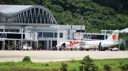 TUTUP PENERBANGAN: Operasional penerbangan komersial di Bandara Kalimarau dihentikan sementara, mulai 24 April sampai 1 Juni 2020. Kebijakan ini sesuai Peraturan Menteri Perhubungan Nomor 25 Tahun 2020.