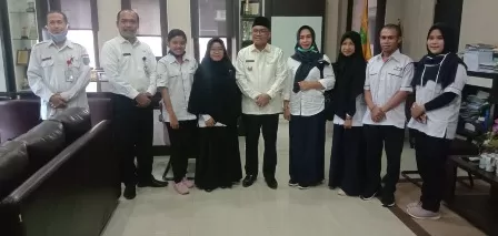 SIAP BERTUGAS: Lima tenaga kesehatan dari program Nusantara Sehat siap bertugas di Kabupaten Berau.