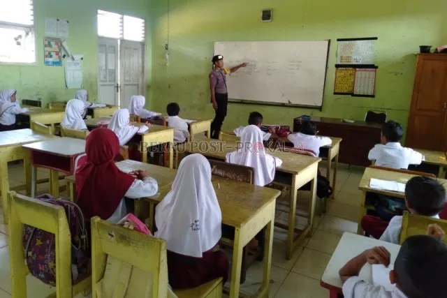 TATAP MUKA: Seluruh sekolah di Kecamatan Talisayan diperbolehkan melaksanakan pembelajaran tatap muka kembali.