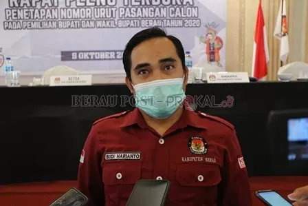 PUNYA HAK SUARA: Ketua KPU Berau Budi Harianto memastikan seluruh penyandang disabilitas di Bumi Batiwakkal tetap memiliki hak suara dalam Pilkada Berau nanti.