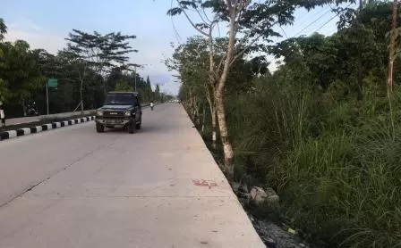 BAKAL DILANJUTKAN:DPUPR Berau bakal melanjutkan peningkatan saluran drainase di Jalan H Isa III, Tanjung Redeb tahun depan.
