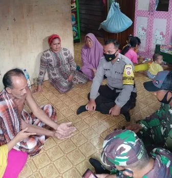 HANYUT BERSAMA BAGAN: Syarifuddin, nelayan yang hanyut bersama bagan miliknya, telah kembali ke rumahnya setelah ditemukan terdampar di Pulau Semama sekitar pukul 08.00 Wita kemarin.