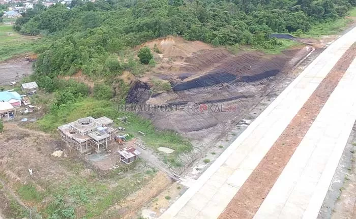 LOKASI PEMBANGUNAN RS: Rencana lokasi pembangunan Rumah Sakit Tipe B di kawasan ring road, Jalan Raja Alam.