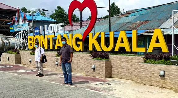 PENGEMBANGAN WISATA: Bontang Kuala, kawasan pesisir yang disulap menjadi salah satu destinasi wisata Kota Bontang.