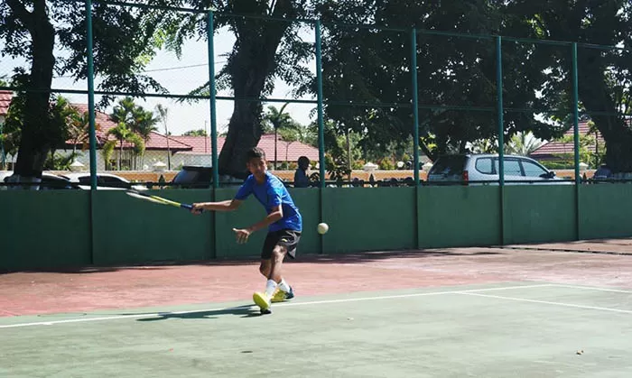 LIBUR: Selama Bulan Ramadan cabor soft tenis lebih memilih meliburkan para atletnya.