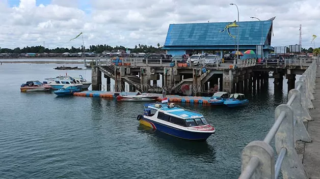 BUTUH TAMBAHAN: Dishub menganalisa jumlah speedboat yang melayani penyeberangan dari Tanjung Batu ke Pulau Derawan, tidak seimbang dengan jumlah kunjungan wisatawan.