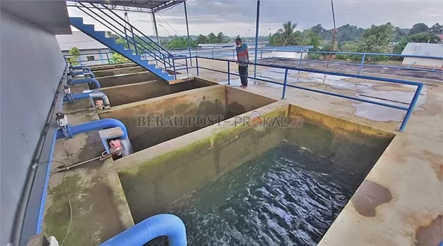 JAGA KUALITAS: Perumda Air Minum Batiwakkal akan kembali melakukan pengurasan Instalasi Pengolahan Air (IPA), mulai pekan depan.