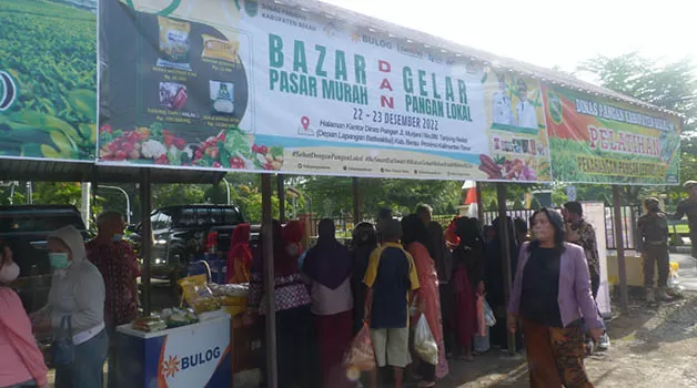TEKAN HARGA PANGAN: Dinas Pangan Berau akan menggelar pangan lokal dan pangan murah menjelang bulan Ramadan.