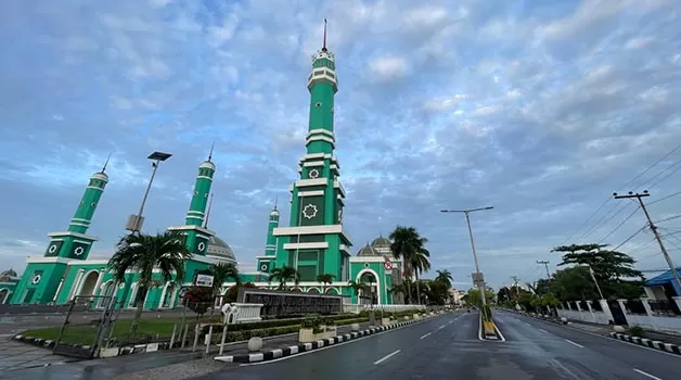 DAPAT KUCURAN ANGGARAN: Perbaikan Masjid Agung Baitul Hikmah akan direalisasikan tahun ini, yang dananya bersumber dari Pemerintah Provinsi Kaltim dan dukungan DPRD Kaltim.