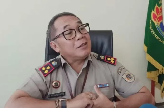 Herculanus Ricard Lassa, Kepala Badan Pertanahan Nasional (BPN) Kabupaten Bengkayang. (IST)