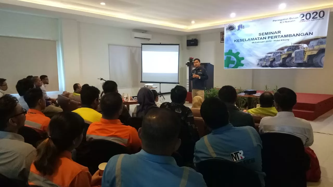 SEMINAR: PT Arutmin Indonesia Tambang Batulicin menyelenggarakan seminar tentang keselamatan pertambangan di Hotel Ebony Kota Batulicin, Kamis (6/2) kemarin.